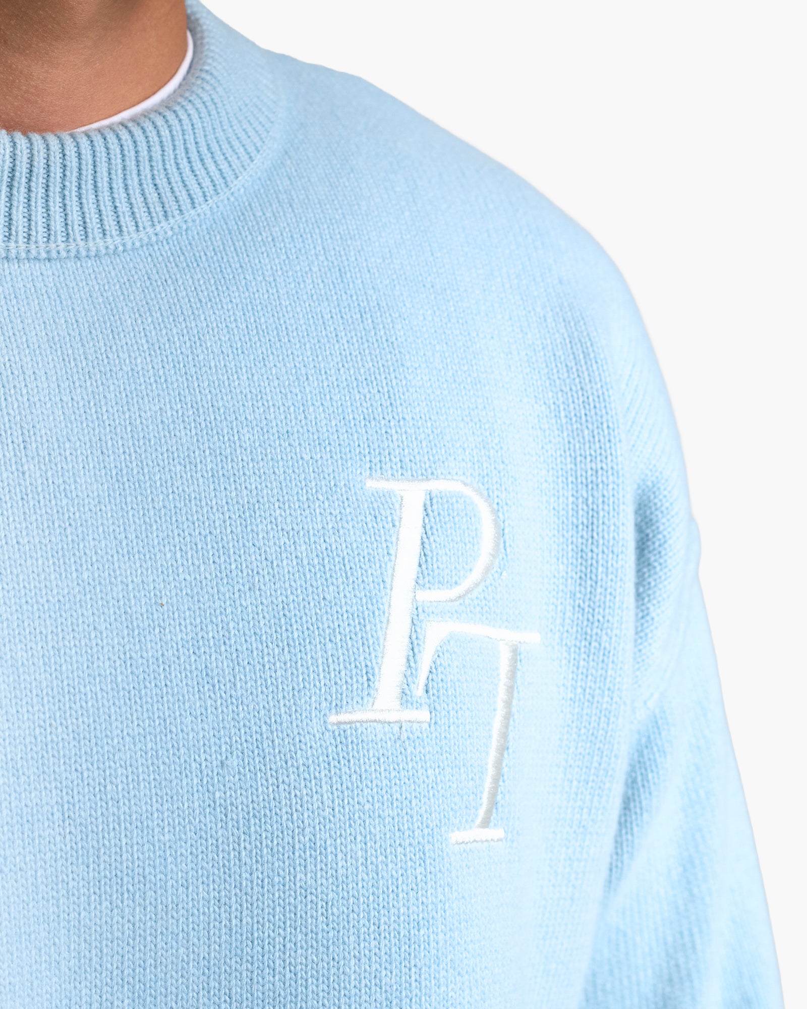 Baby Blue Essential Sweater