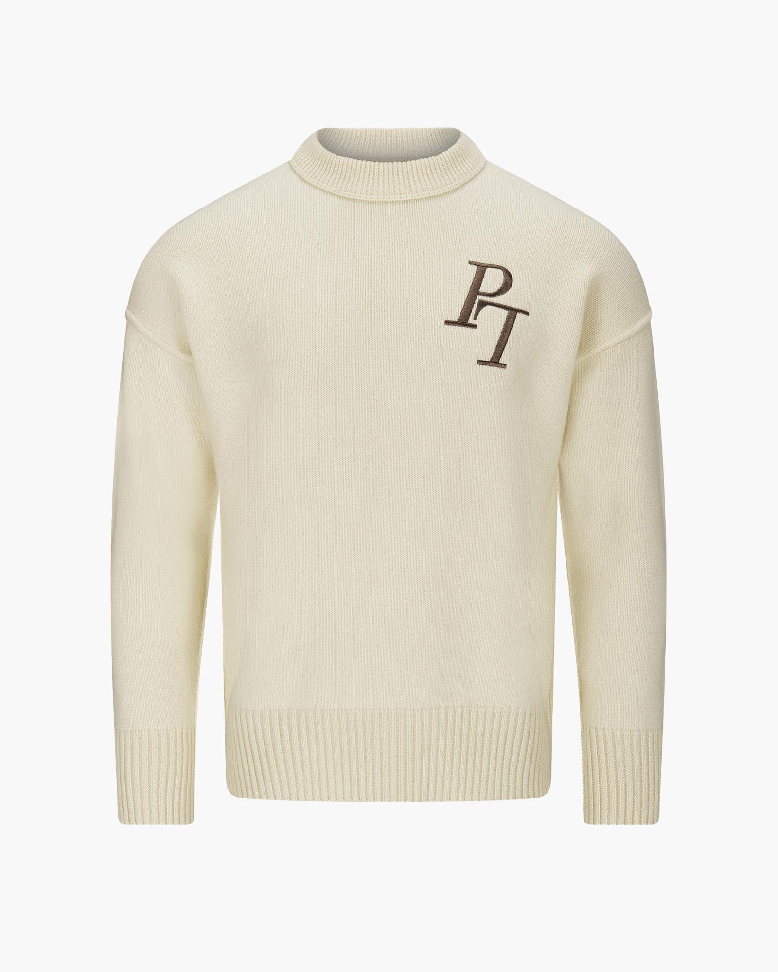 Beige Essential Sweater