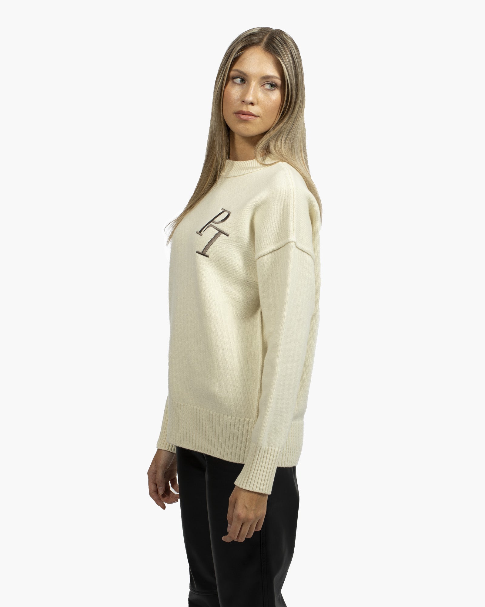 Beige Essential Sweater