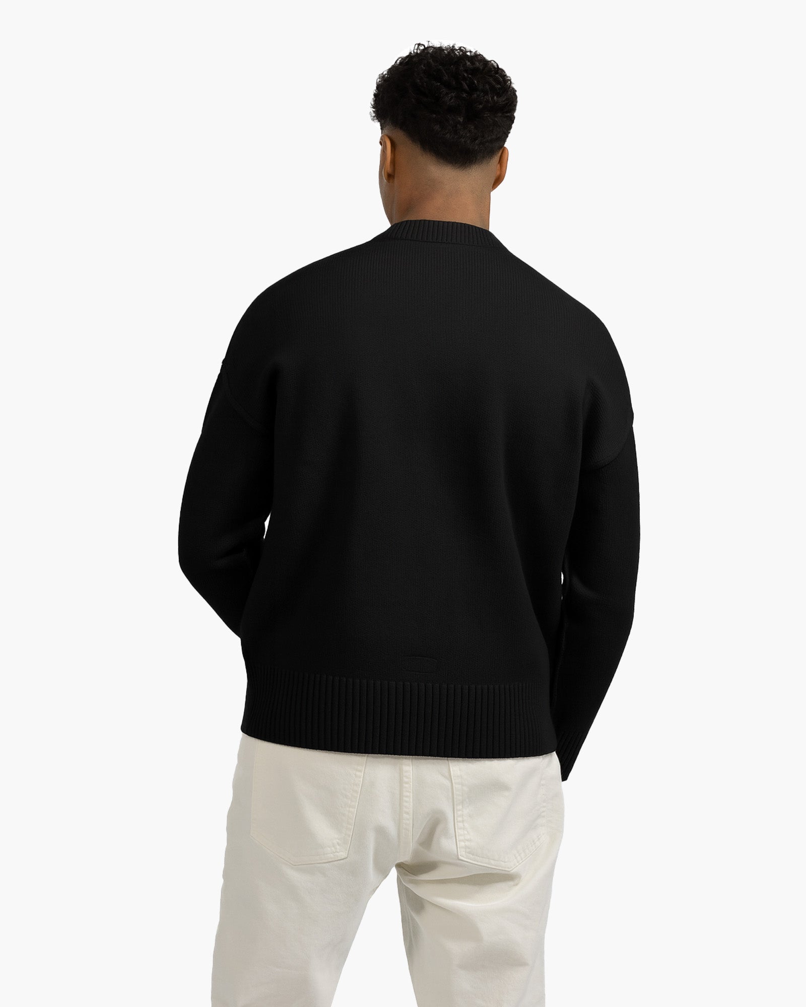 Black Essential Sweater