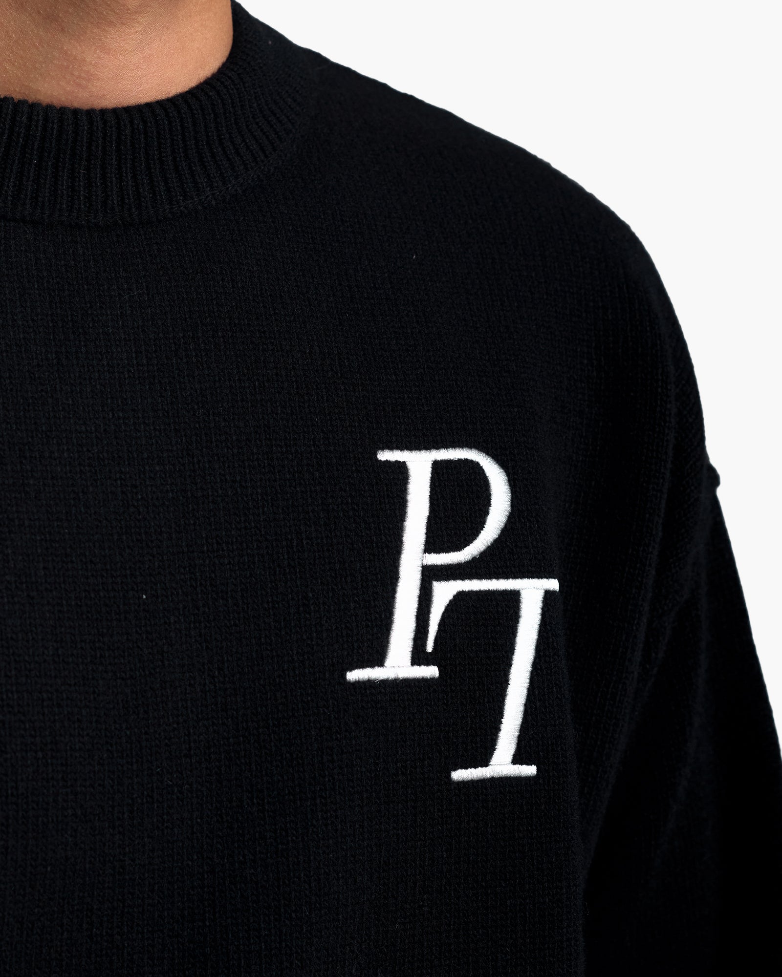 Black Essential Sweater