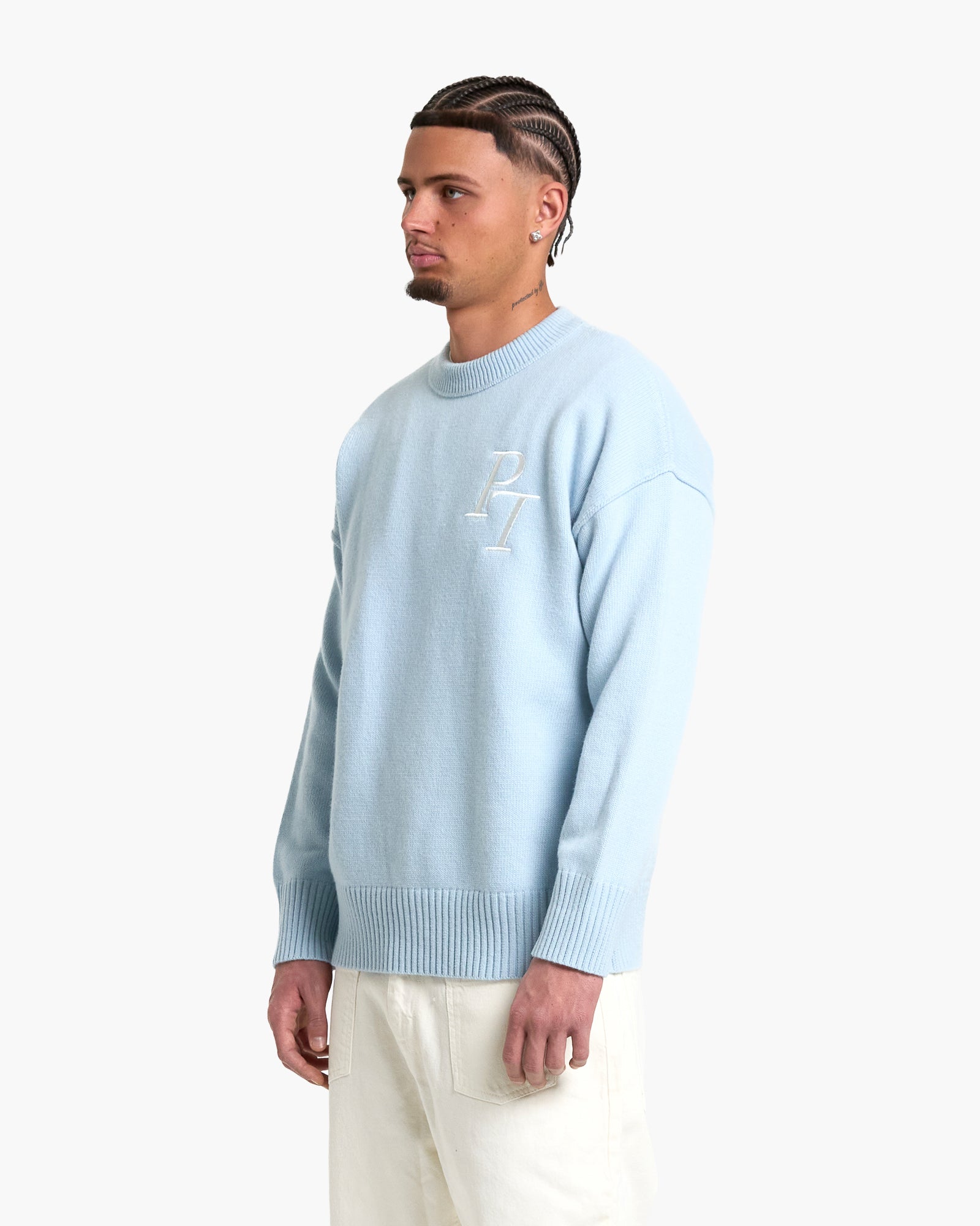 Baby Blue Essential Sweater