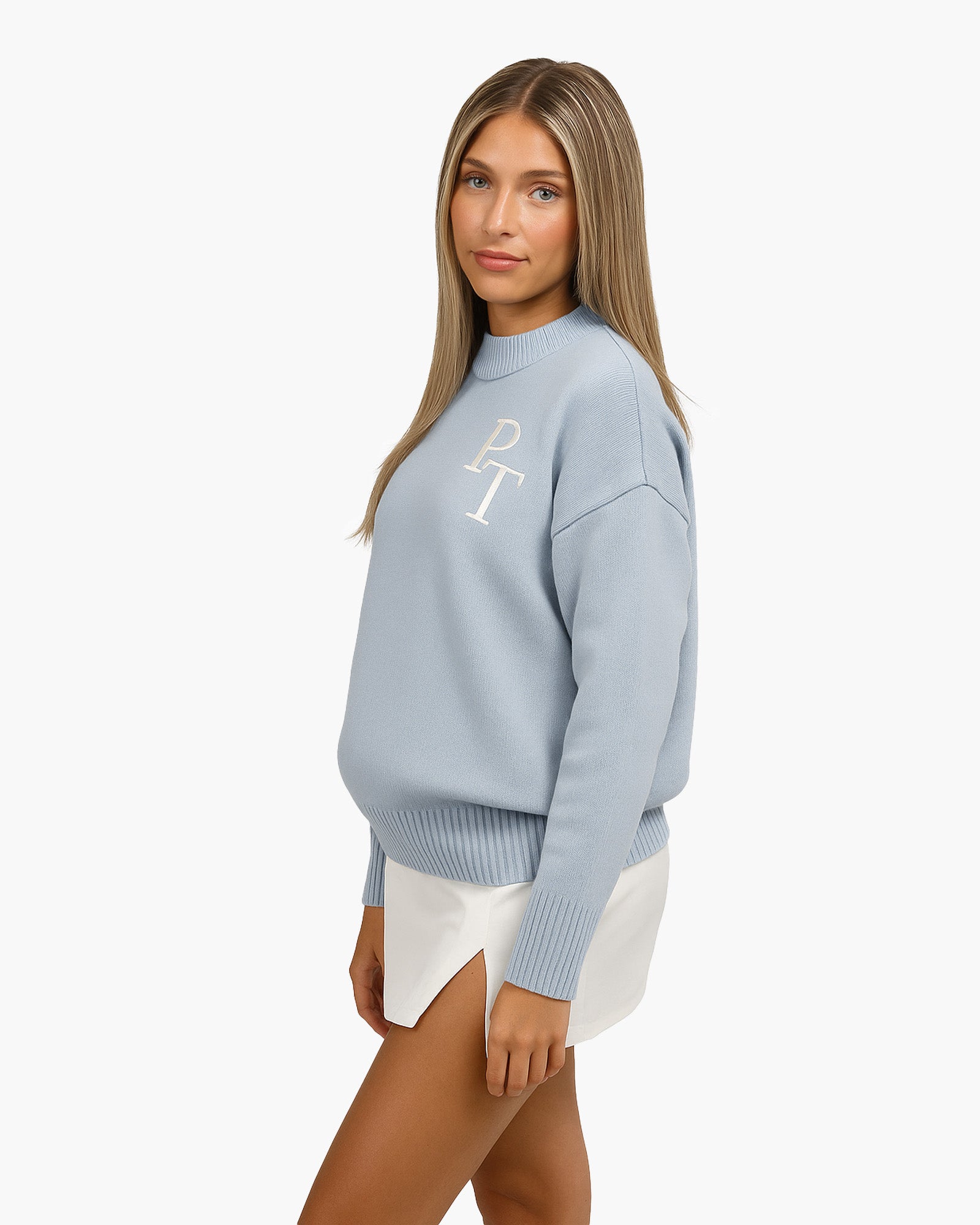 Baby Blue Essential Sweater