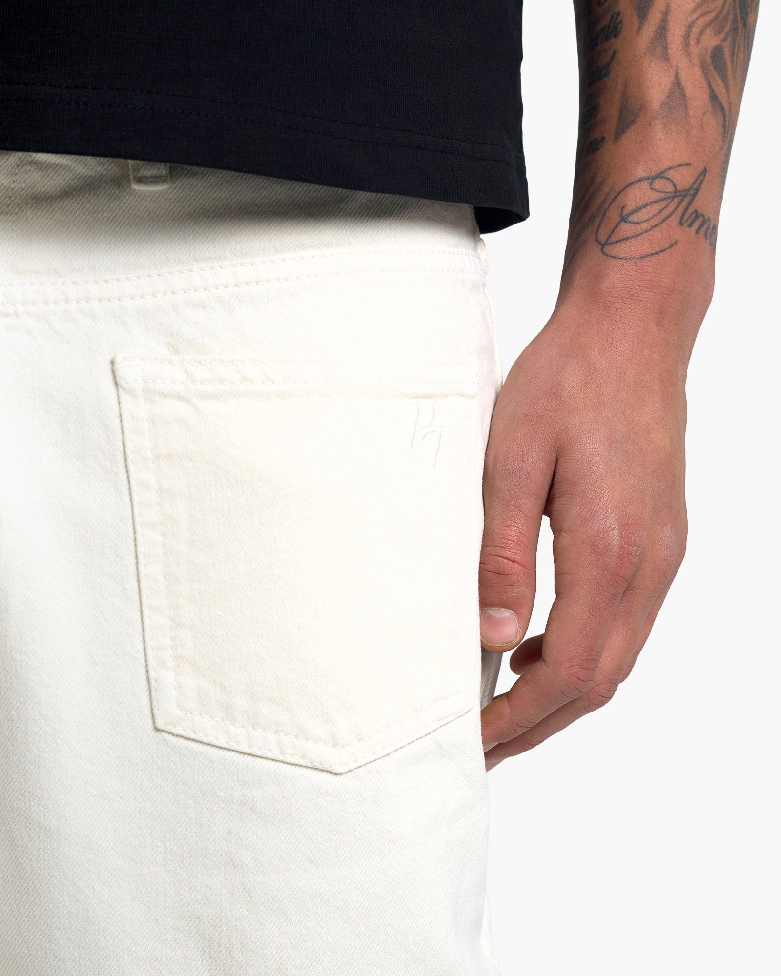 Cream Vintage Denim