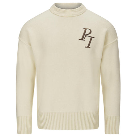 Beige Essential Sweater