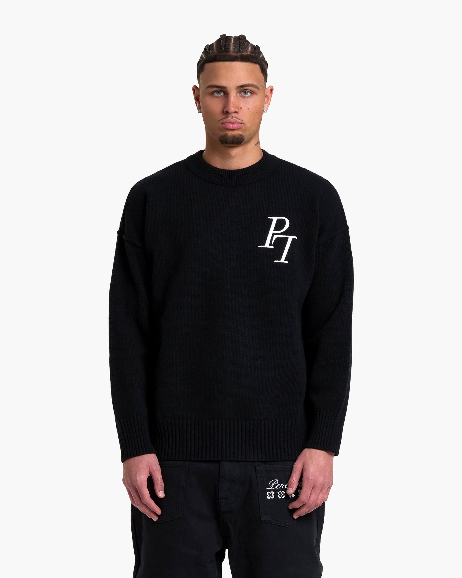 Black Essential Sweater